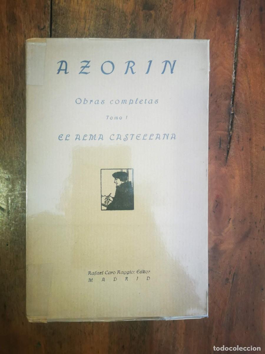 Libros antiguos: AZOR&Iacute;N. El alma castellana - Foto 1