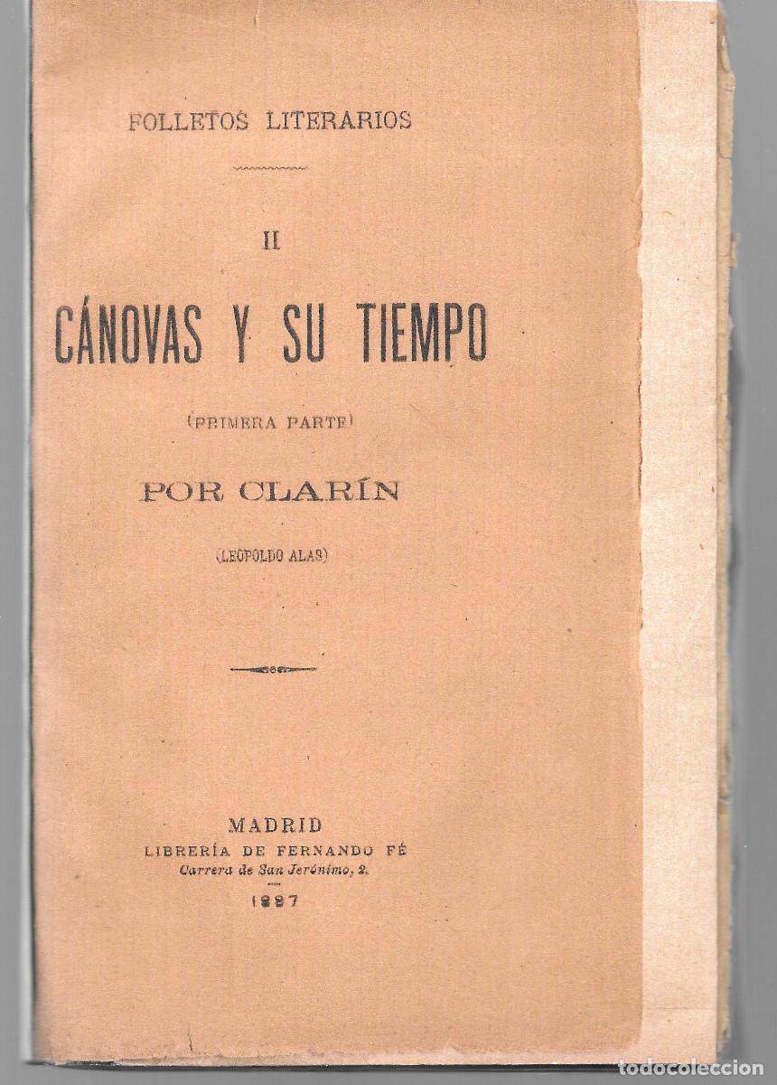 Libros antiguos: Clar&iacute;n. Folletos literarios II - Foto 1