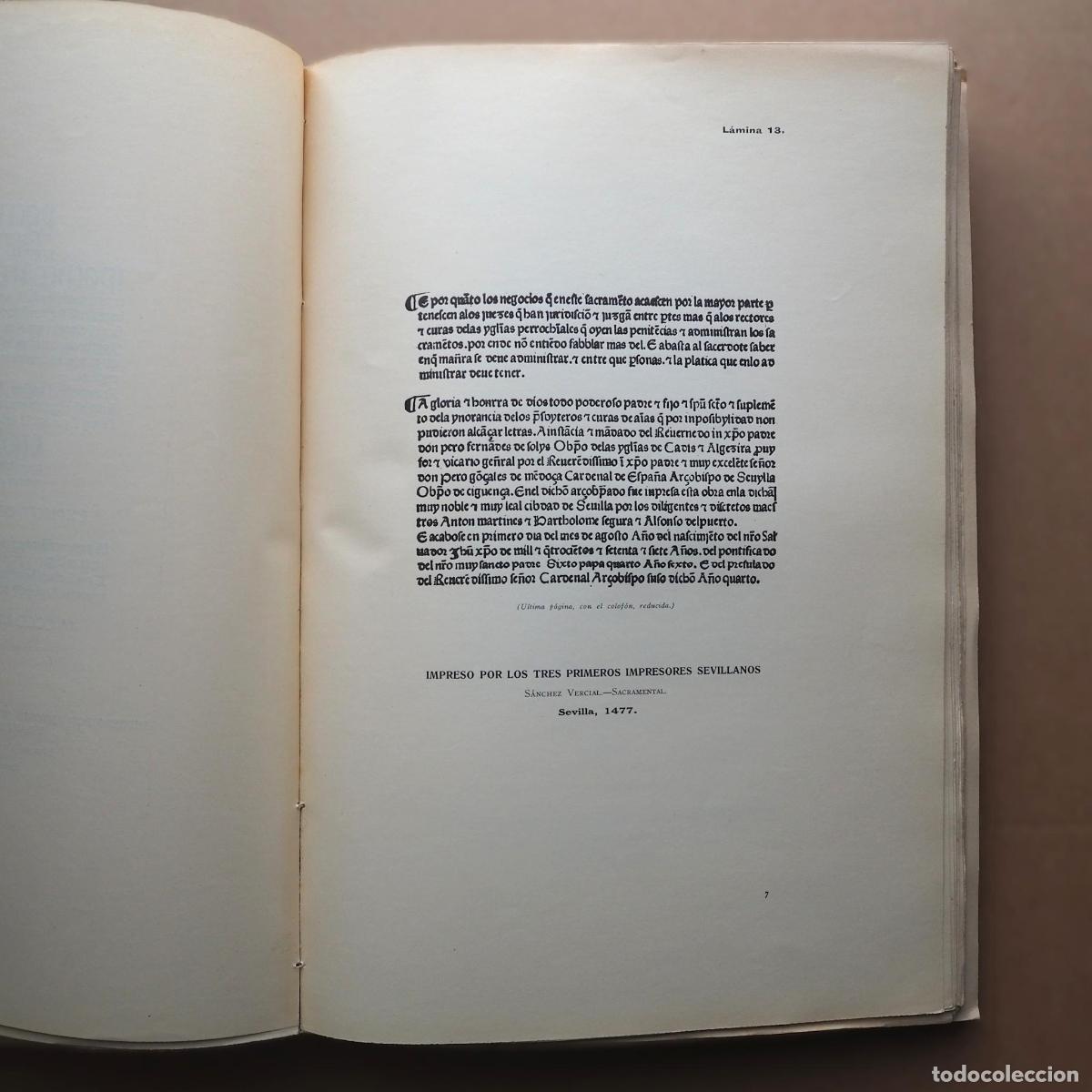 Libros antiguos: Origen de la imprenta en Espa&ntilde;a - Vindel Angulo, Francisco - Foto 3