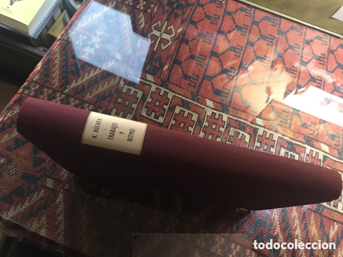 Libros antiguos: Trabajo y ritmo. K. B&uuml;cher - Foto 1