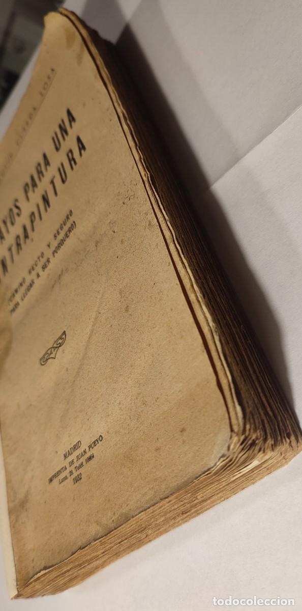 Libros antiguos: Ensayos para una contrapintura - Foto 2