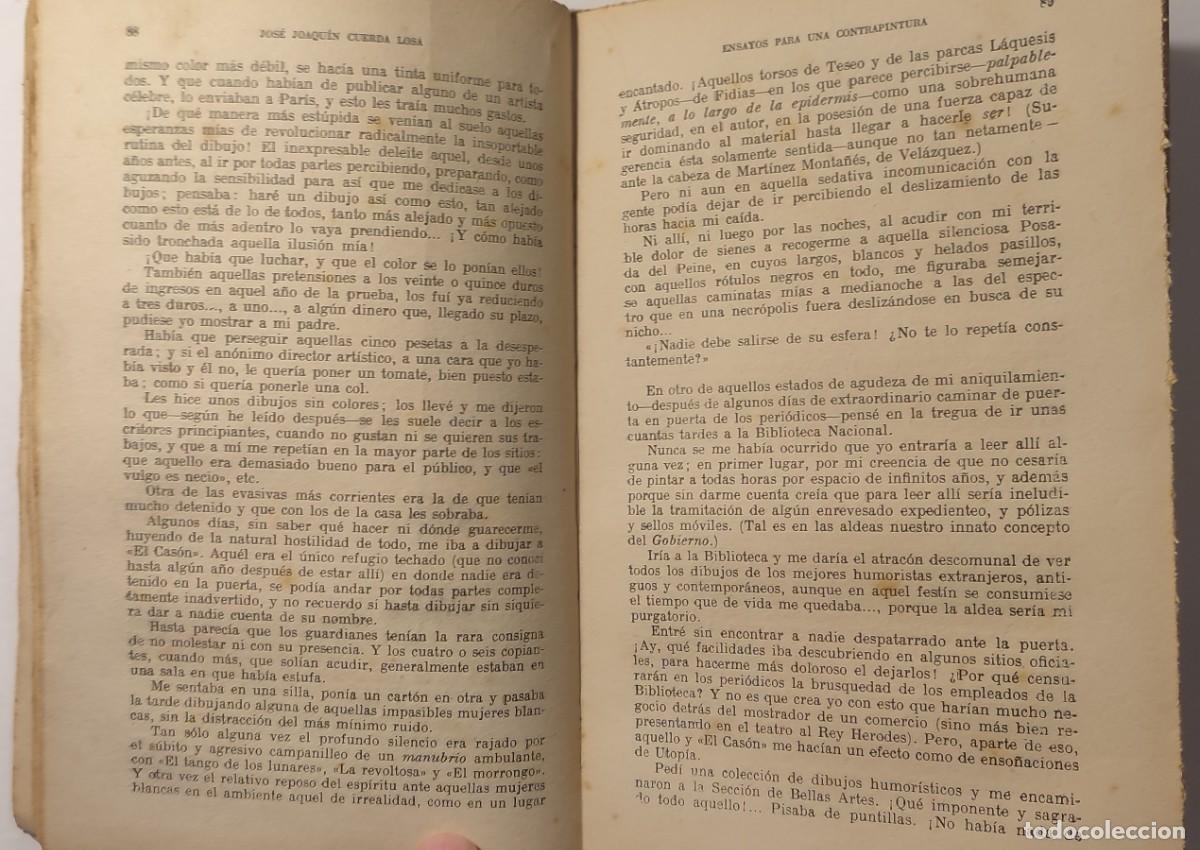 Libros antiguos: Ensayos para una contrapintura - Foto 9