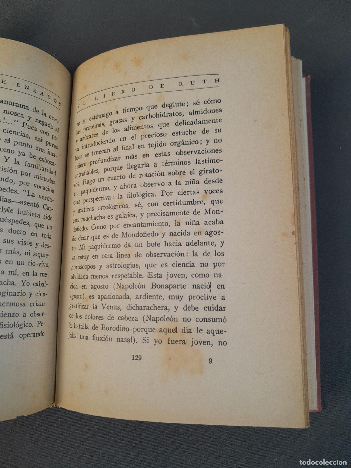 Libros antiguos: L-2021. EL LIBRO DE RUTH. RAMON PEREZ DE AYALA. - Foto 3