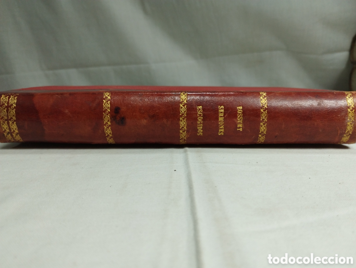 Libros antiguos: Bossuet, sermones escogidos. - Foto 3