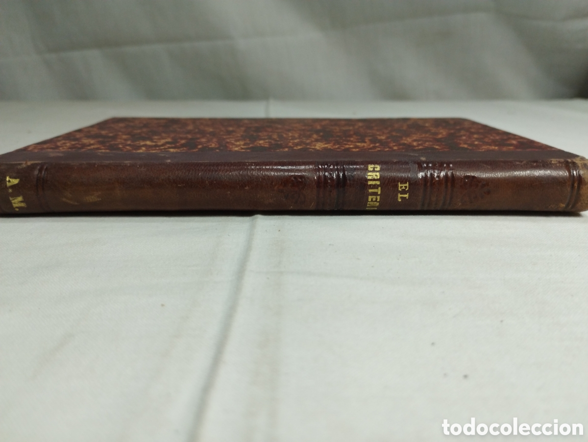 Libros antiguos: El criterio. Jaime Balmes, 1910 - Foto 3