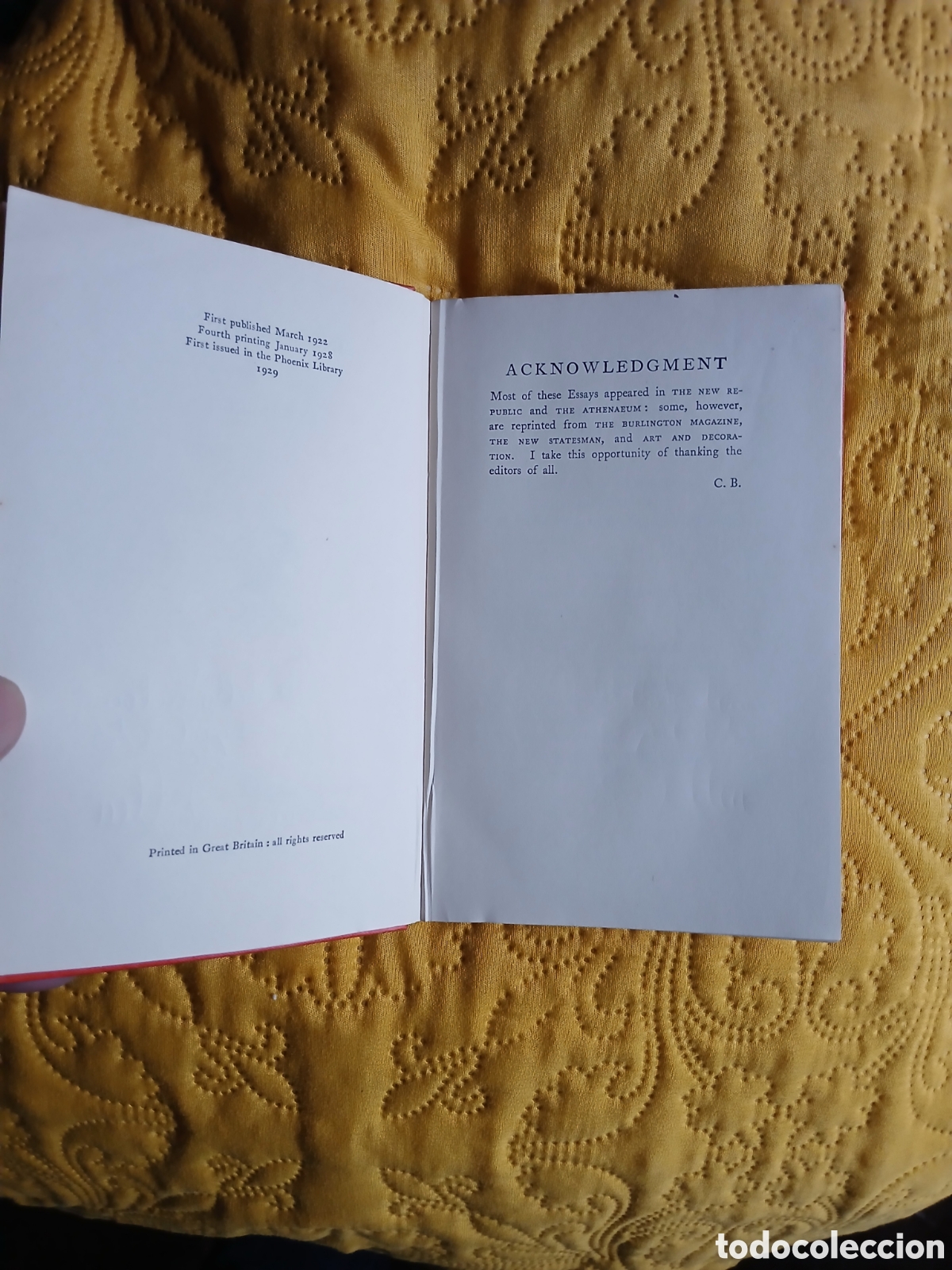 Libros antiguos: Since Cezanne, Clive Bell - Foto 4