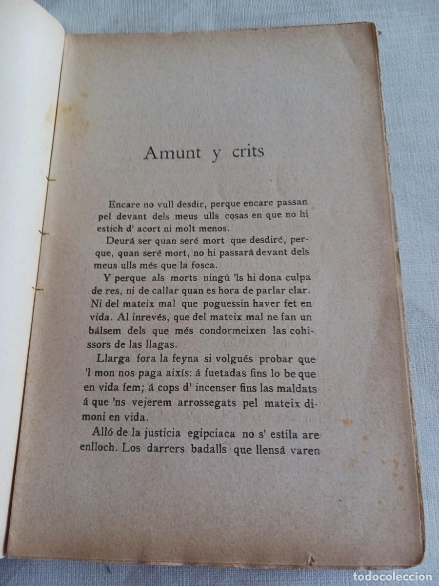 Libros antiguos: PER NO DESDIR (1909) - DEDICATORIA AUTOR PERE ALDAVERT - Foto 6