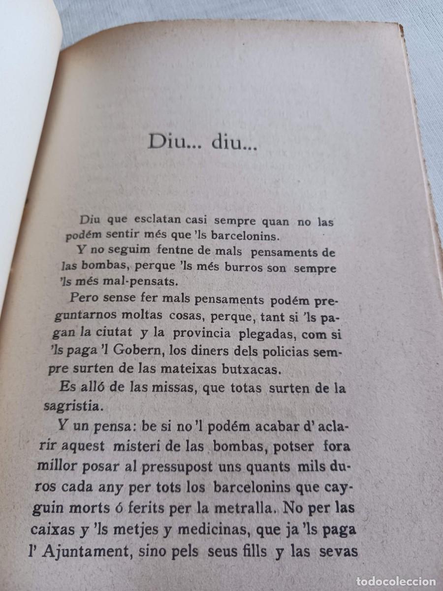 Libros antiguos: PER NO DESDIR (1909) - DEDICATORIA AUTOR PERE ALDAVERT - Foto 8