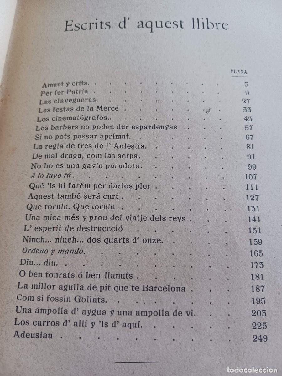 Libros antiguos: PER NO DESDIR (1909) - DEDICATORIA AUTOR PERE ALDAVERT - Foto 9