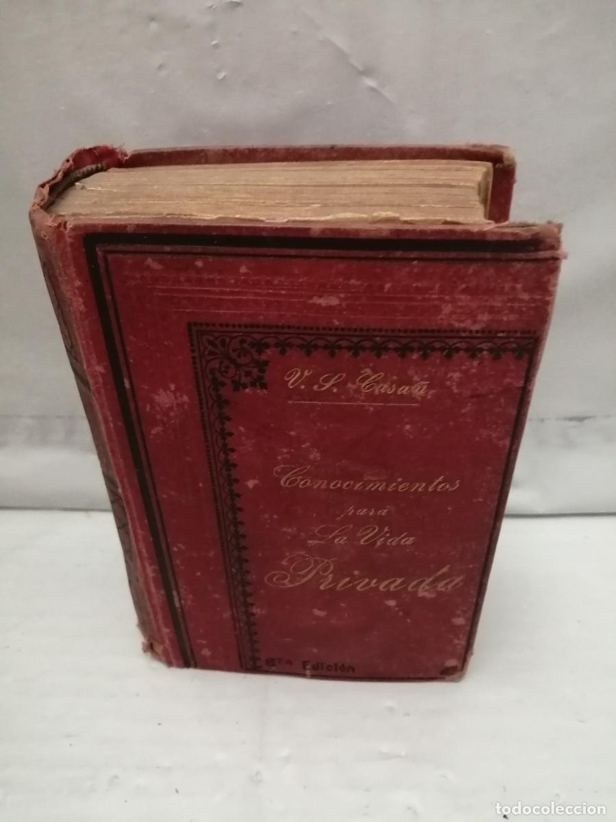 Libros antiguos: Conocimientos para la vida privada (edici&oacute;n 1894) - Foto 1