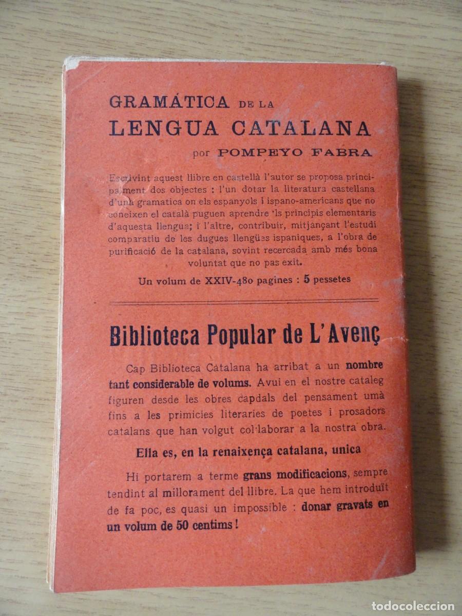 Libros antiguos: LIbro de Les Males Llengues 1912 - Foto 2