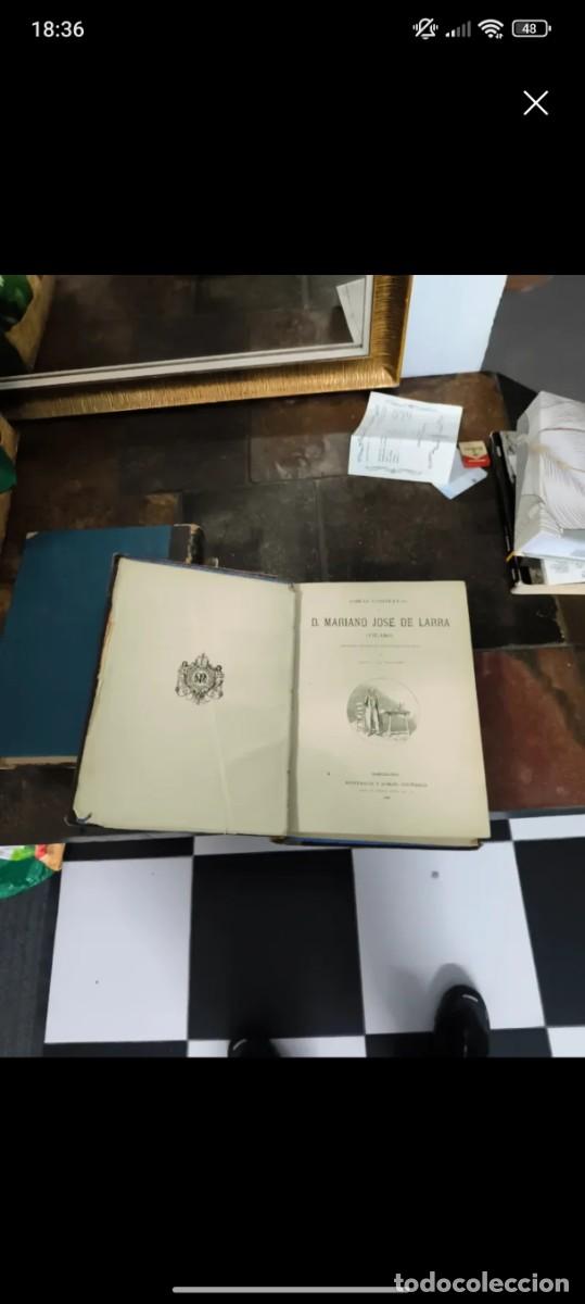 Libros antiguos: Obras completas de Larra. A&ntilde;o 1886. - Foto 1