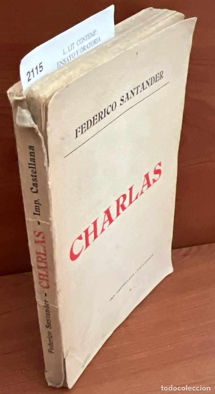 Libros antiguos: SANTANDER, Federico - Charlas - Foto 1