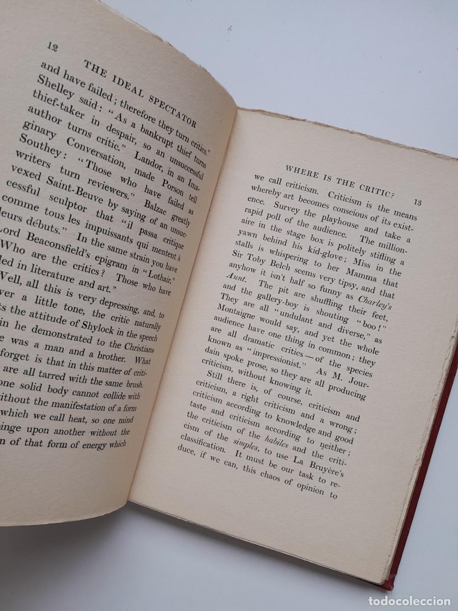 Libros antiguos: DRAMATIC CRITICISM - A. B. WALKLEY (JOHN MURRAY, 1903) - Foto 2