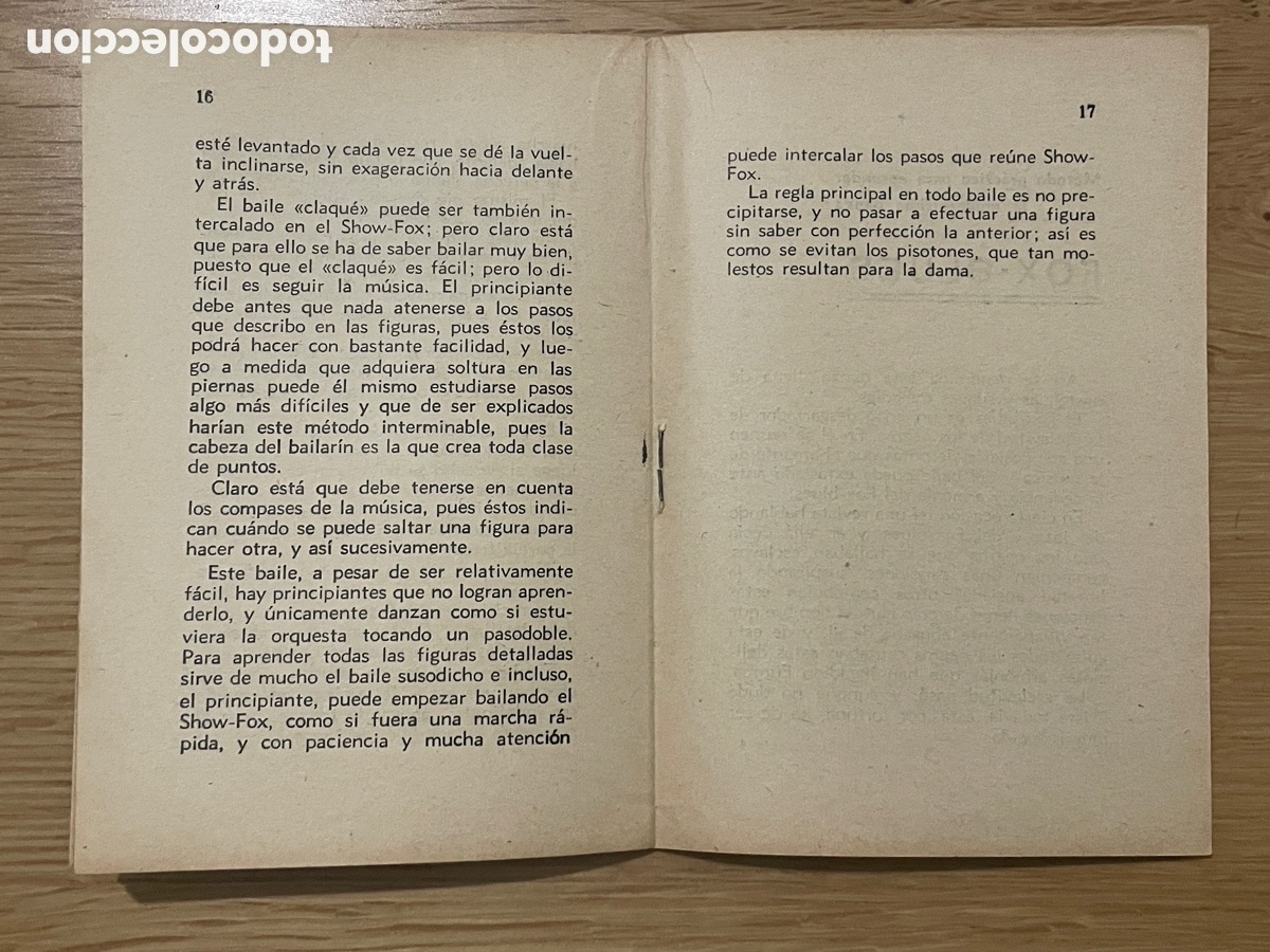 Libros antiguos: Aprenda las danzas Show-Fox y Fox-Blues. - Foto 3