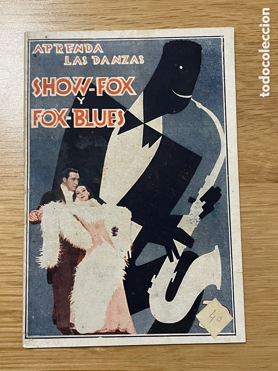 Libros antiguos: Aprenda las danzas Show-Fox y Fox-Blues. - Foto 1