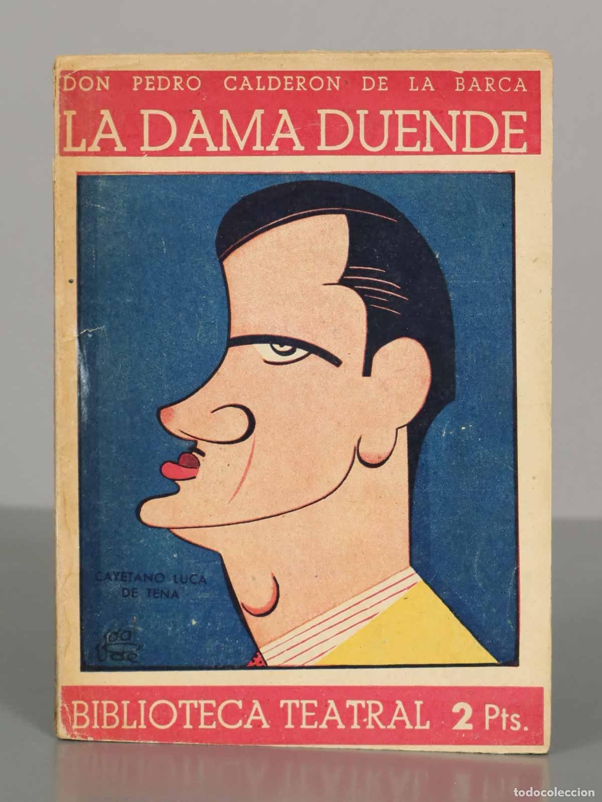 Libros antiguos: DON PEDRO CALDERON DE LA BARCA. LA DAMA DUENDE. - Foto 1