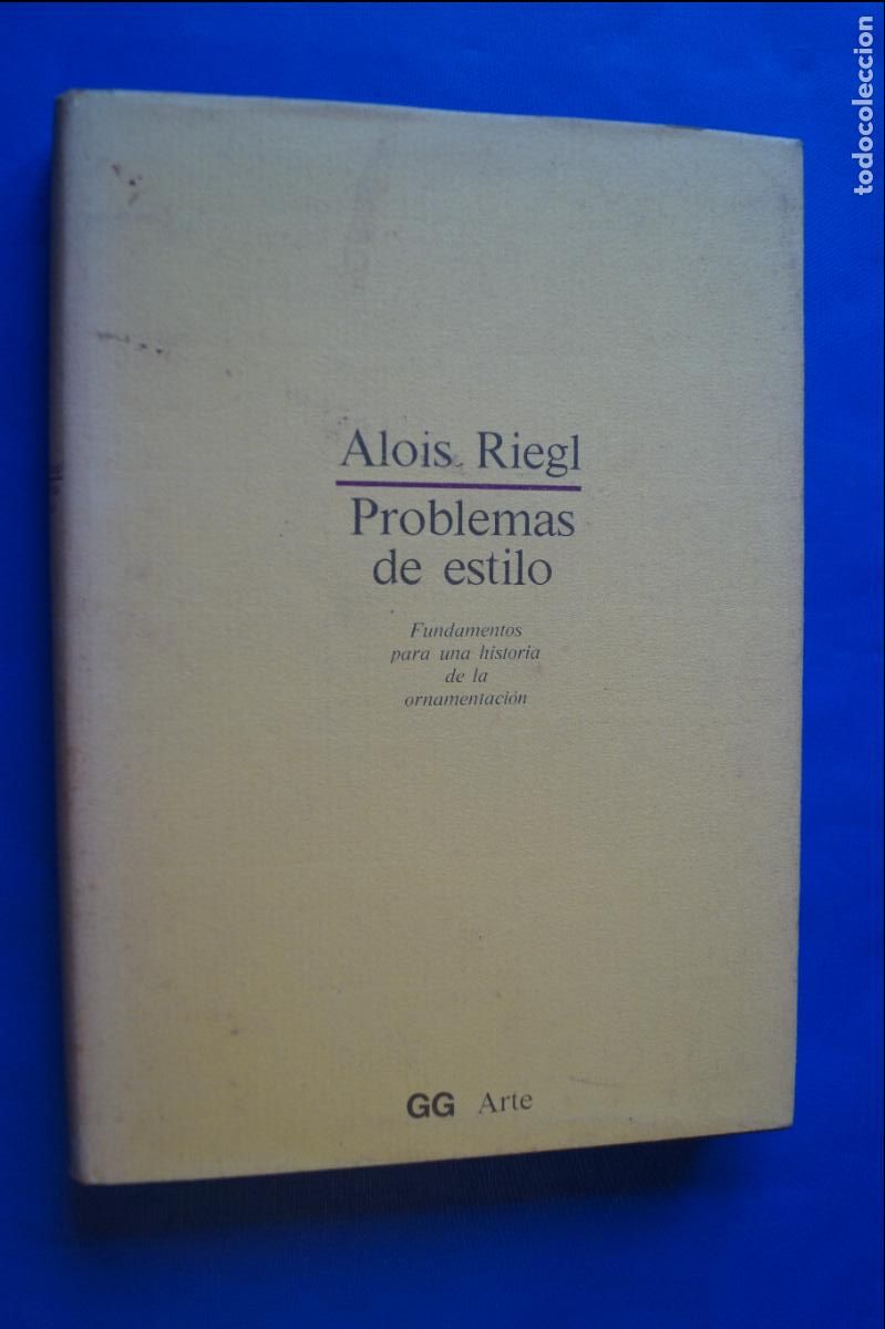 Libros antiguos: PROBLEMAS DE ESTILO. ALOIS RIEGL - Foto 1