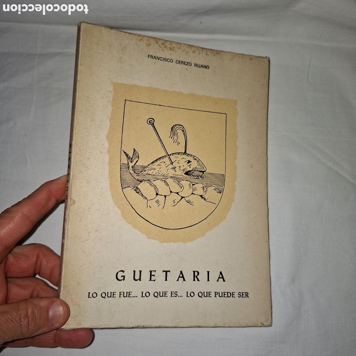 Libros antiguos: GUETARIA LO QUE FUE....LO QUE ES.....LO QUE PUEDE SER.FRANCISCO CEREZO HIJANO.SAN SEBASTIAN 1970