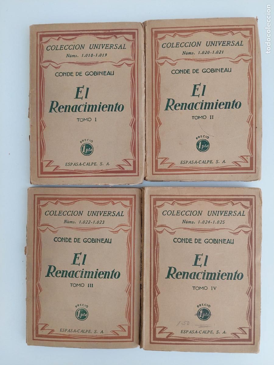 Libros antiguos: El Renacimiento - Gobineau, Arthur de