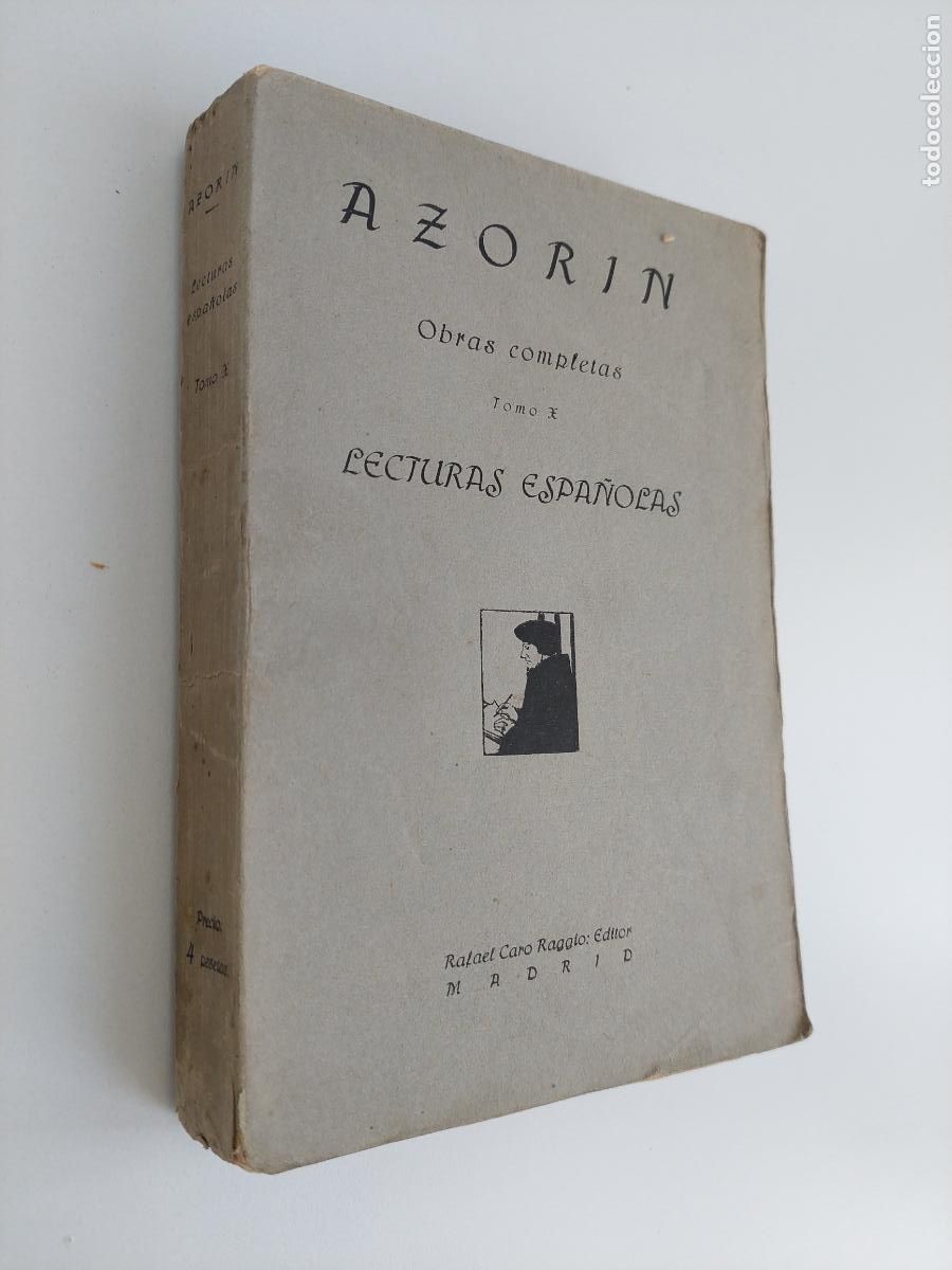 Libros antiguos: Lecturas espa&ntilde;olas - Azor&iacute;n, - Foto 2