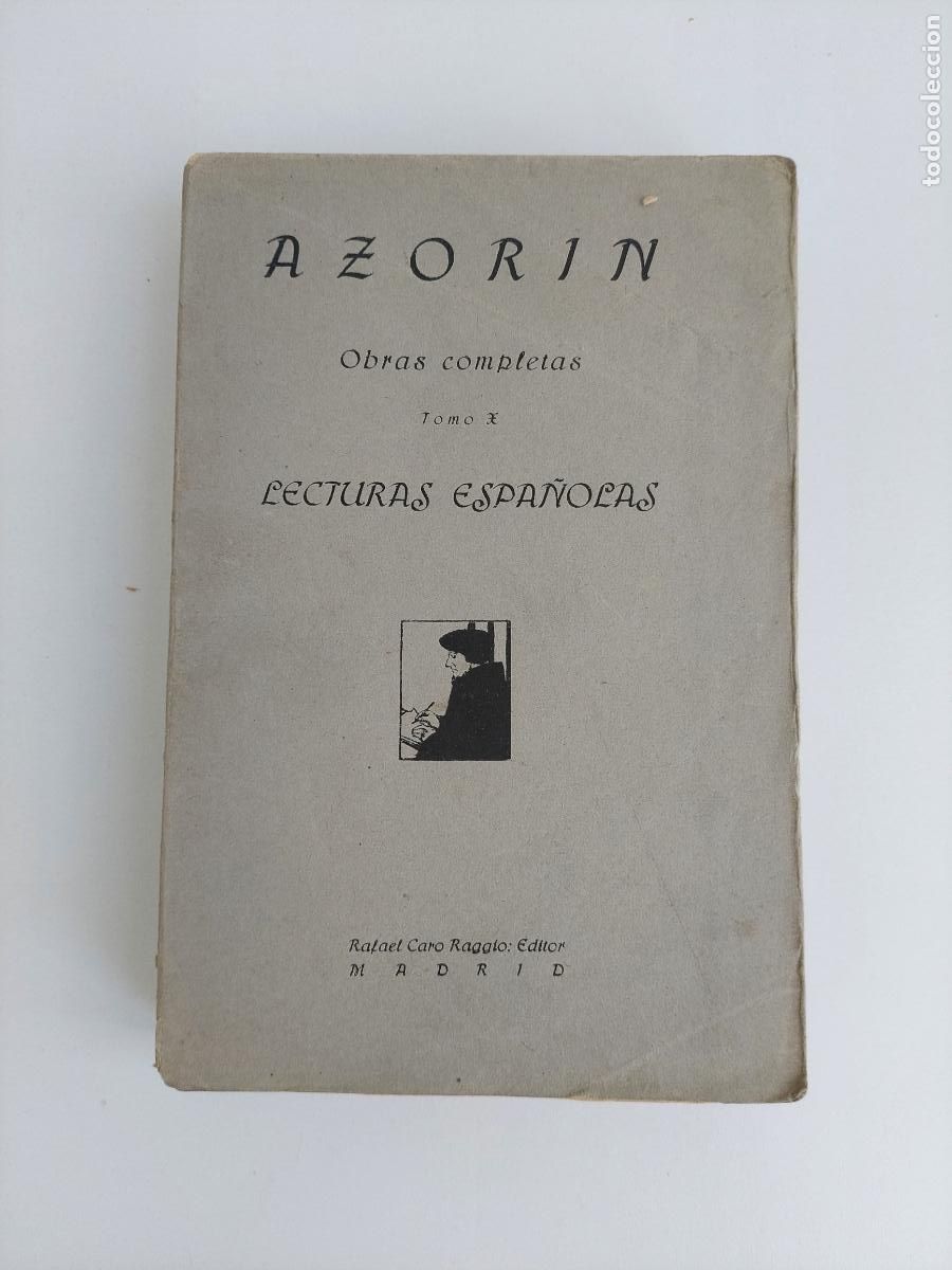 Libros antiguos: Lecturas espa&ntilde;olas - Azor&iacute;n,
