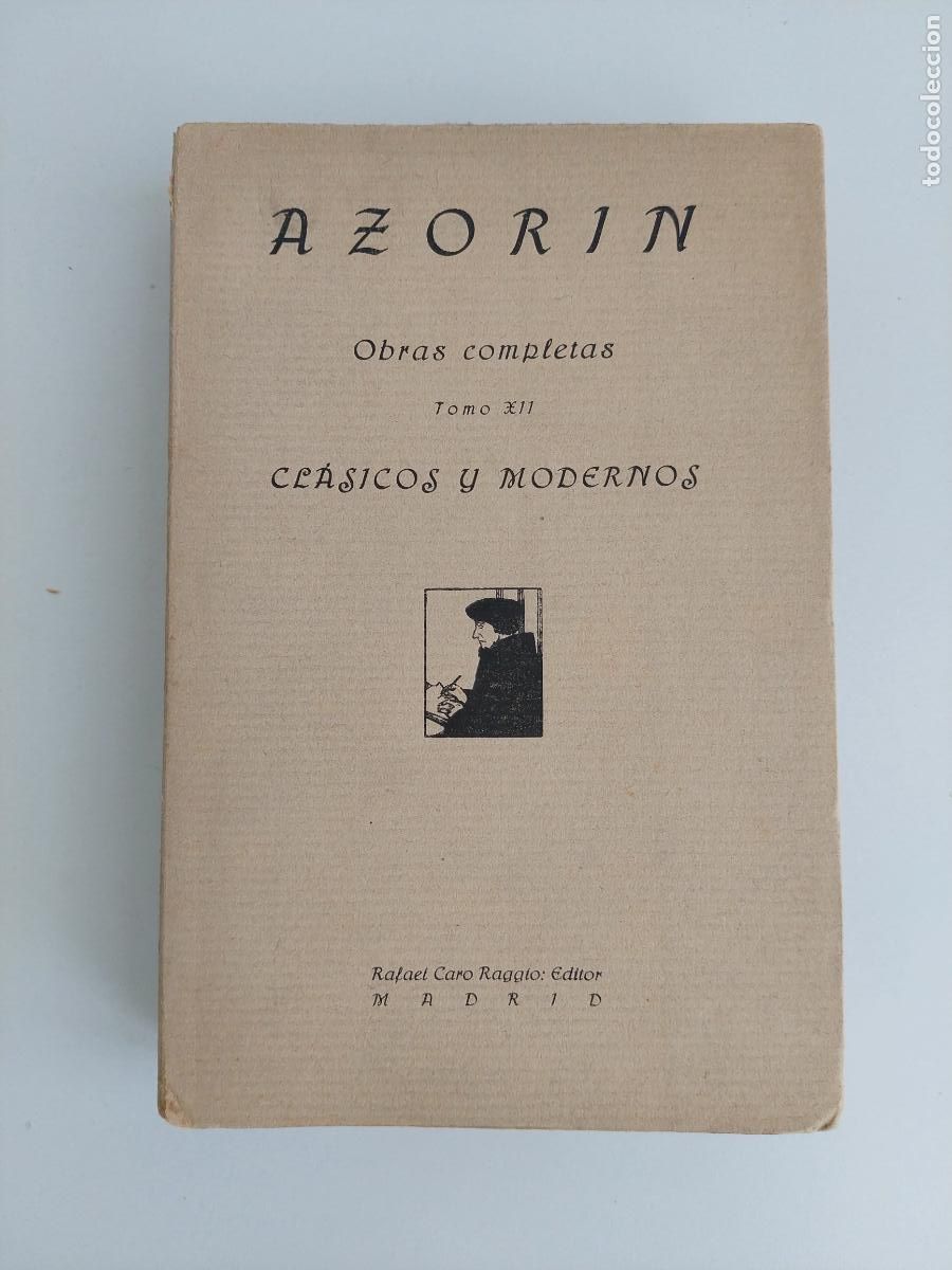 Libros antiguos: Cl&aacute;sicos y modernos - Azor&iacute;n,