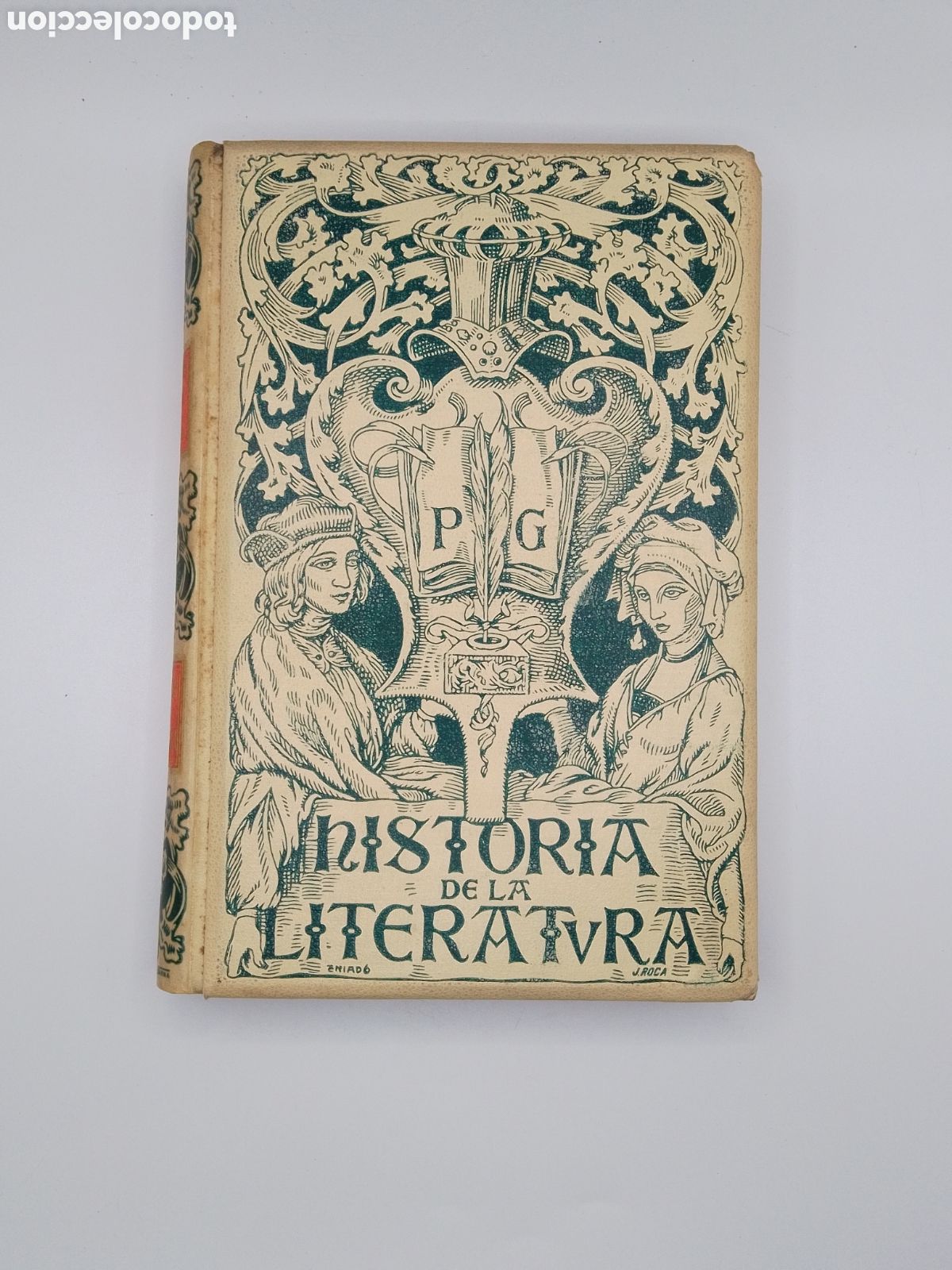 Antiquarische B&uuml;cher: HISTORIA DE LA LITERATURA, / POMPEYO GENER - ED. MONTANER Y SIMON 1902