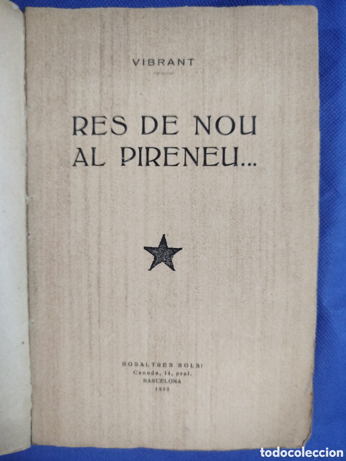 Libros antiguos: Vibrant, Res de nou al Pireneu... - Foto 4