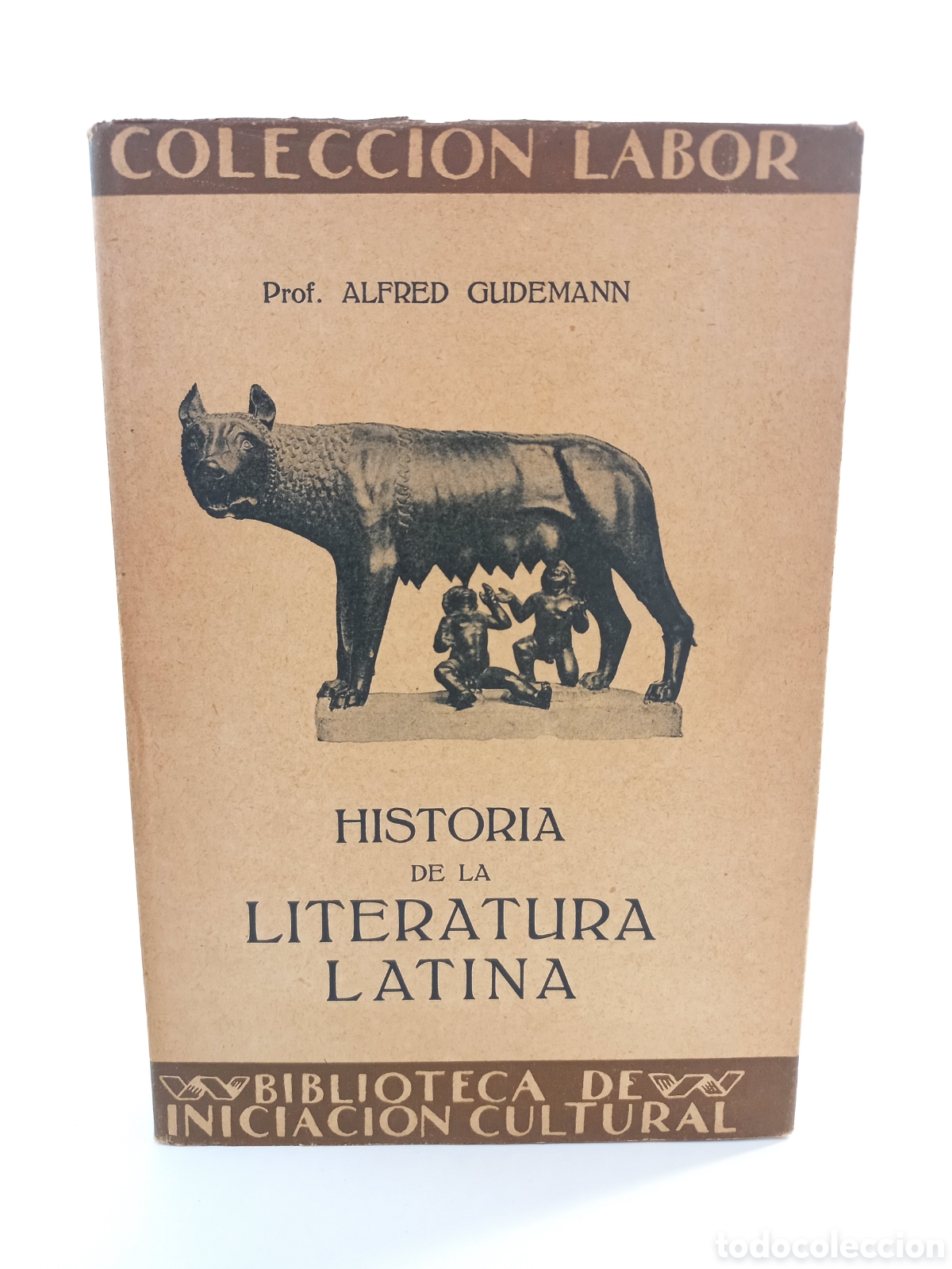 Libros antiguos: Historia de la Literatura Latina. Alfred Gudemann. Labor, primera edici&oacute;n, 1926. Ilustrado.