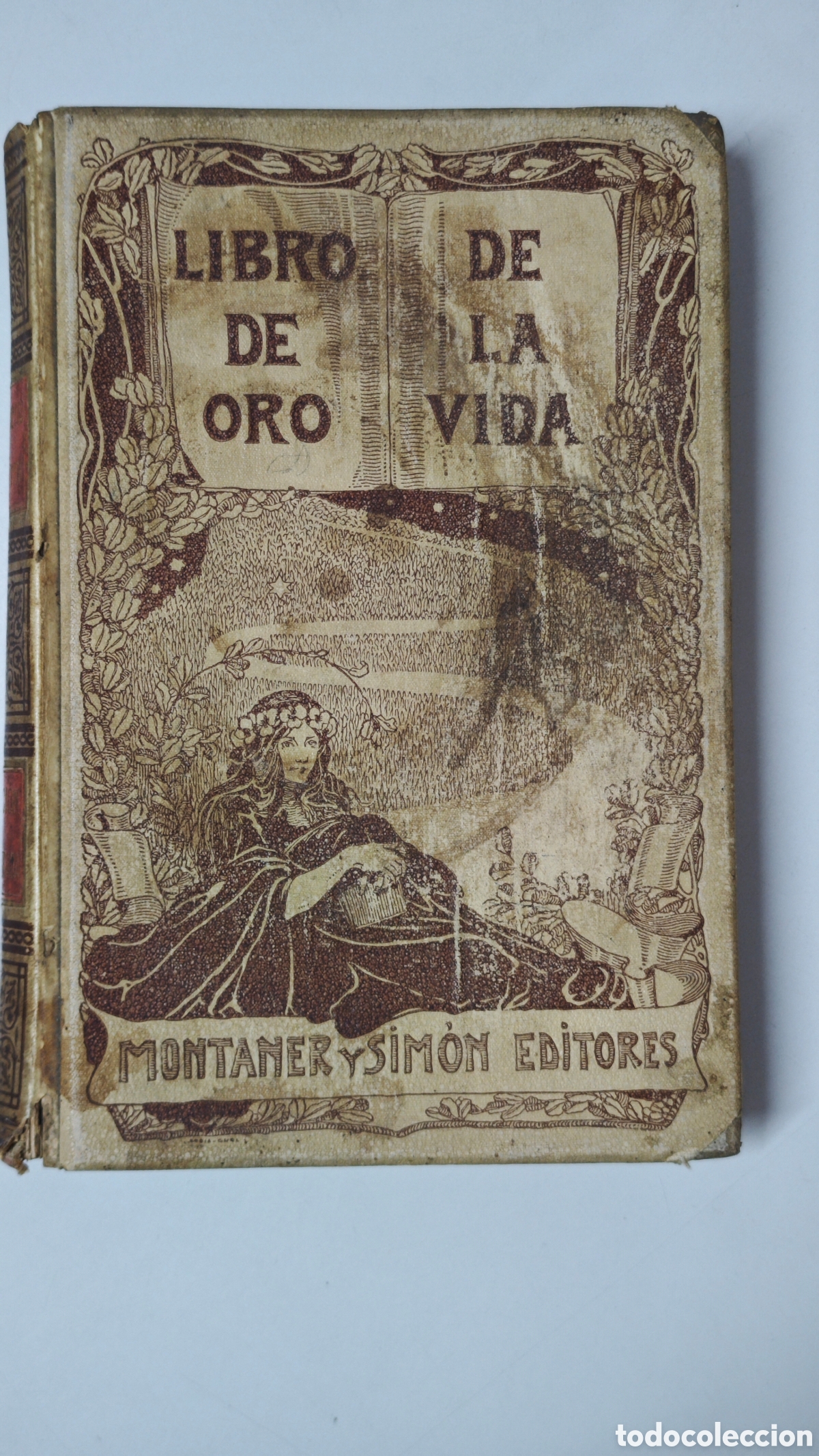 Libros antiguos: Libro De Oro De La Vida (1905) - L. C. Viada y Lluch - Montaner y Sim&oacute;n, Editores. Ilustrado