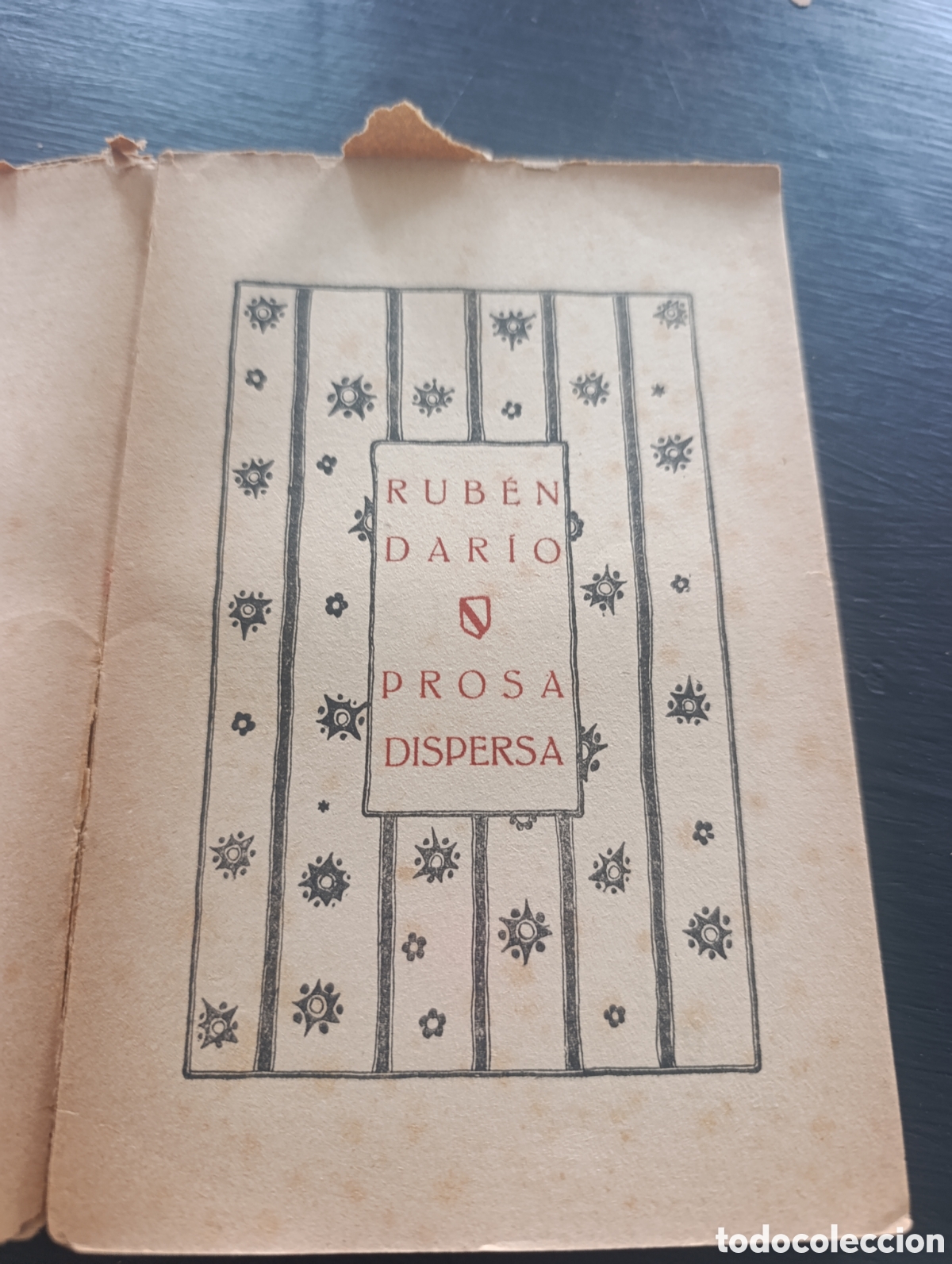 Libros antiguos: Rub&eacute;n Dario. Prosa dispersa - Foto 4