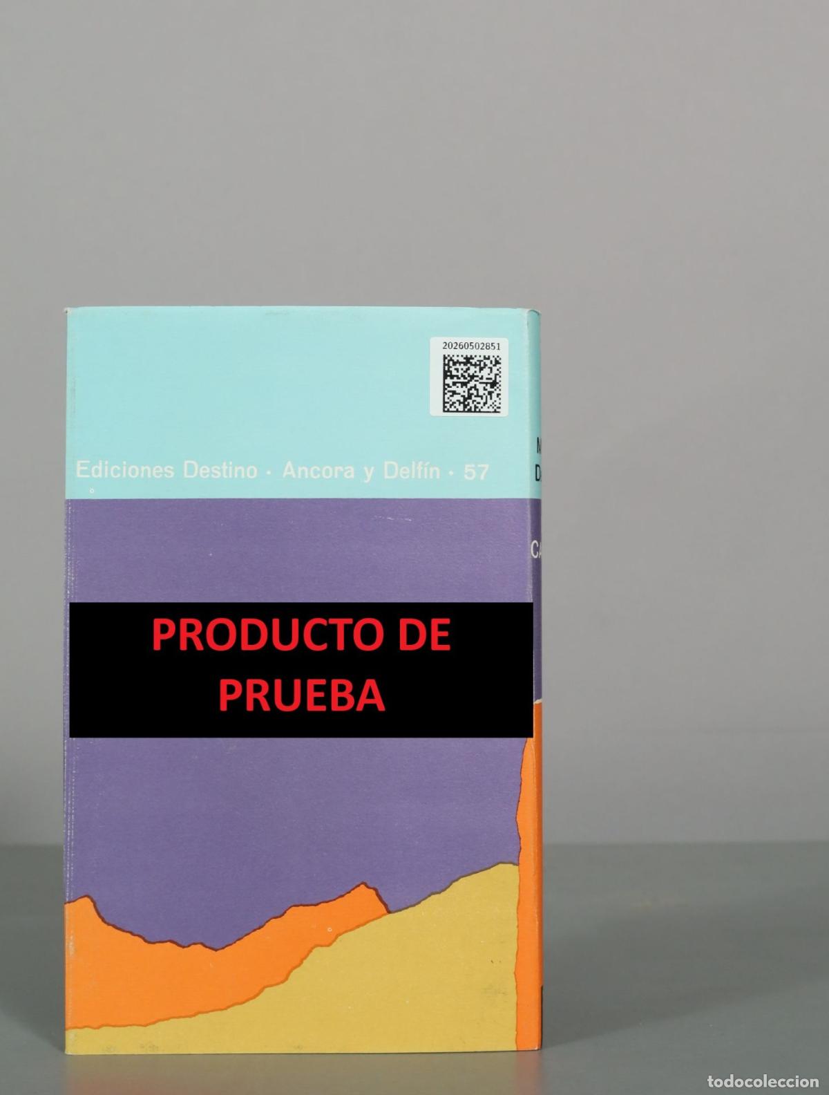 Libros antiguos: LIBRO PARA PRUEBAS - NO COMPRAR