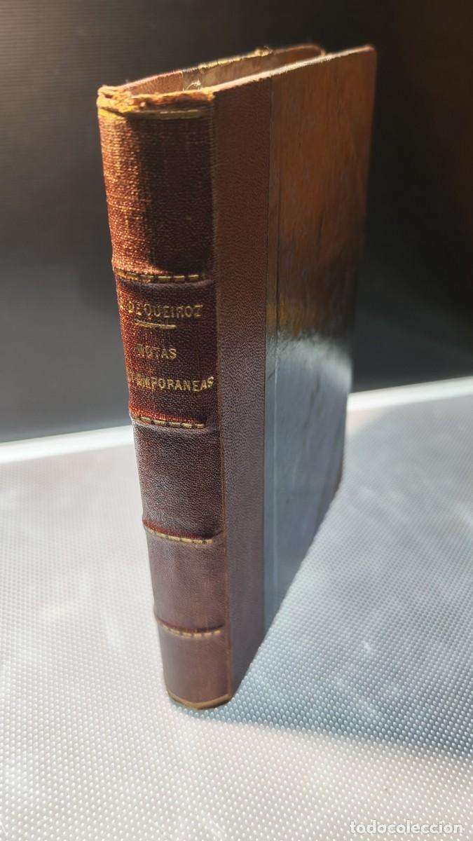 Libros antiguos: &rdquo;Notas contempor&aacute;neas&rdquo;.