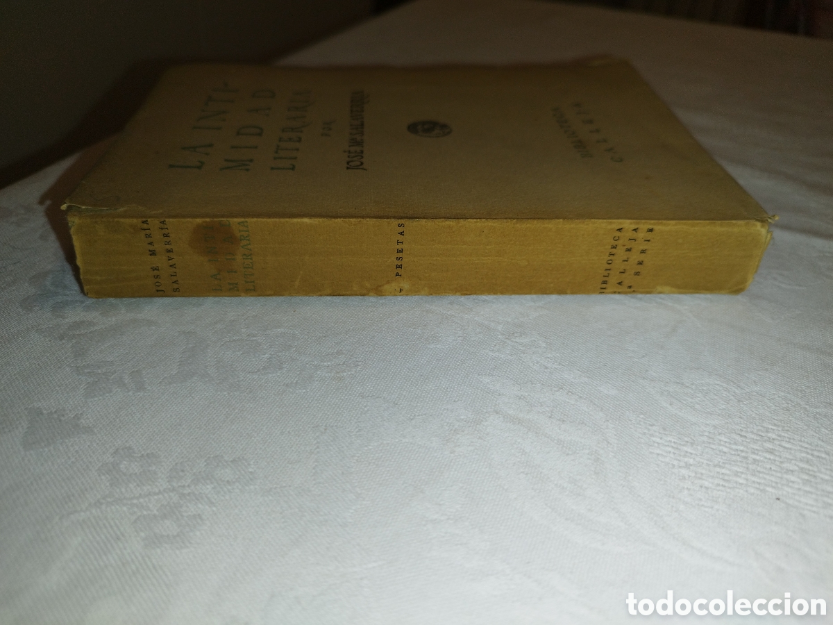 Libros antiguos: LA INTIMIDAD LITERARIA.- - Foto 2