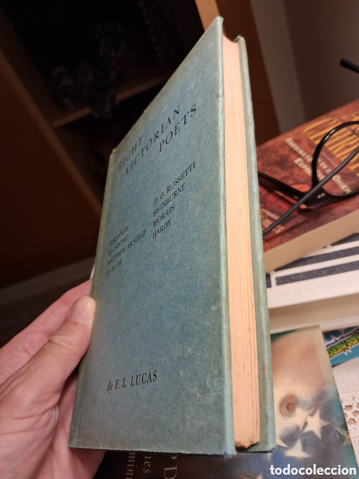 Libros antiguos: Eight Victorian Poets, FL Lucas - Foto 2