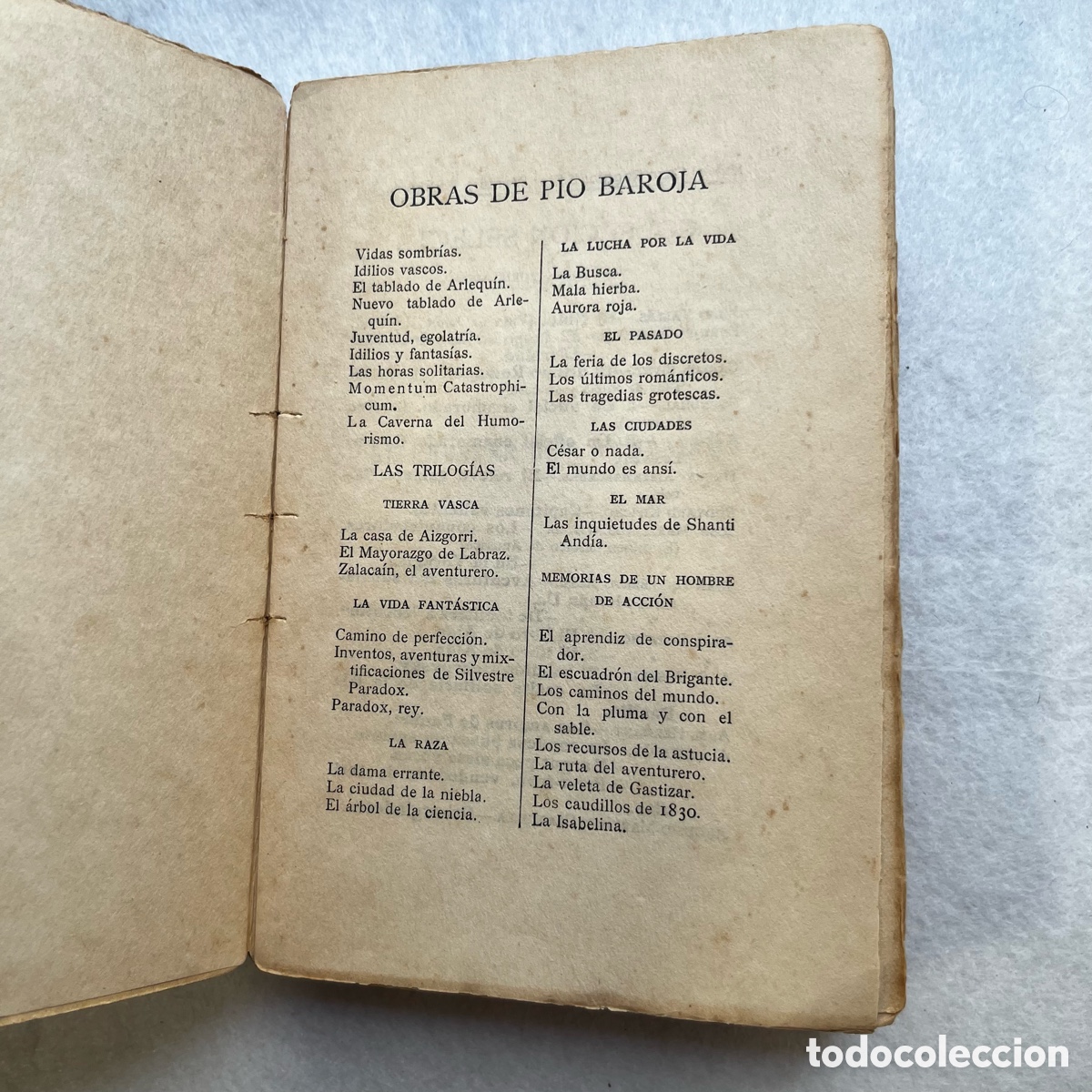 Libros antiguos: PIO BAROJA / LA CAVERNA DEL HUMORISMO - Foto 2