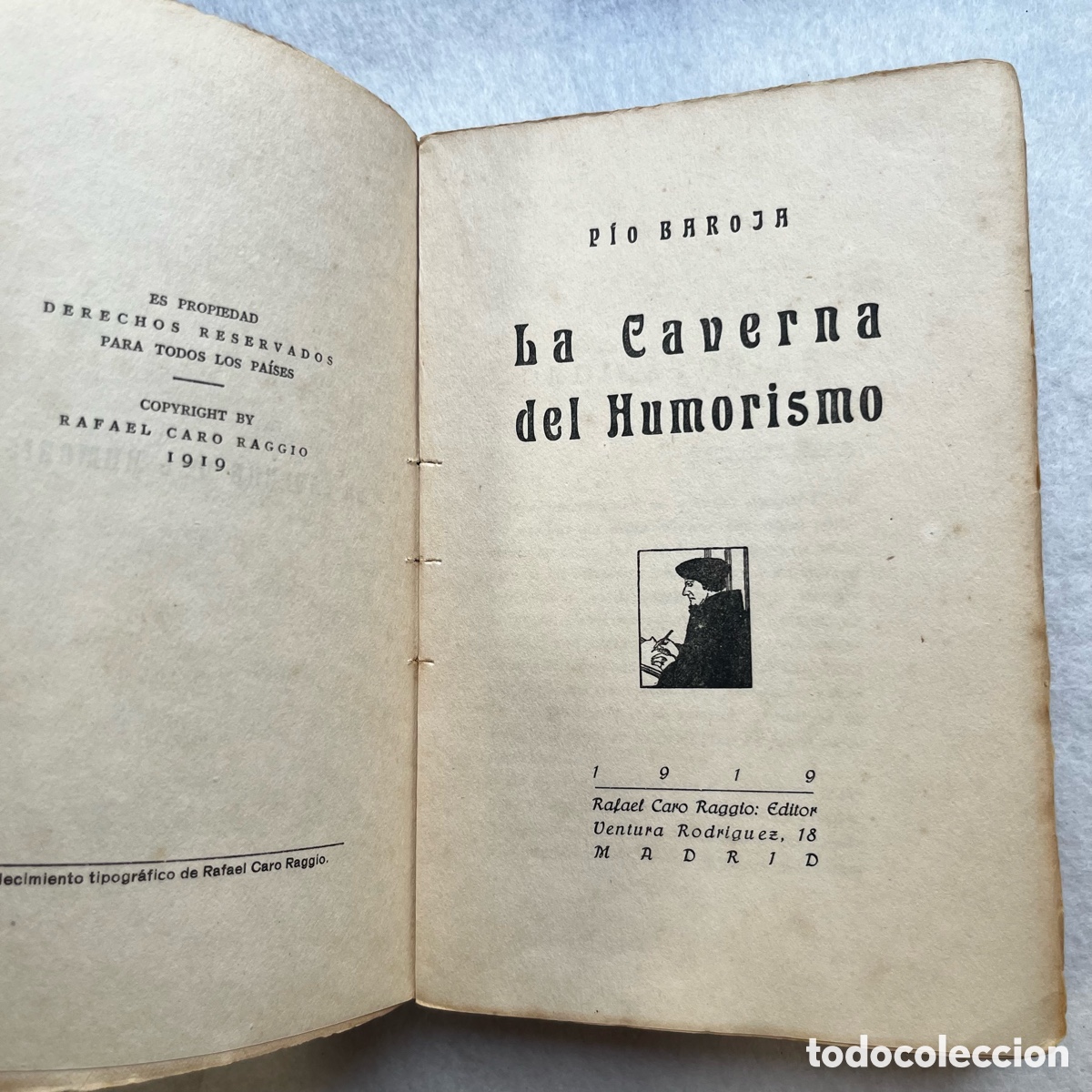 Libros antiguos: PIO BAROJA / LA CAVERNA DEL HUMORISMO - Foto 3