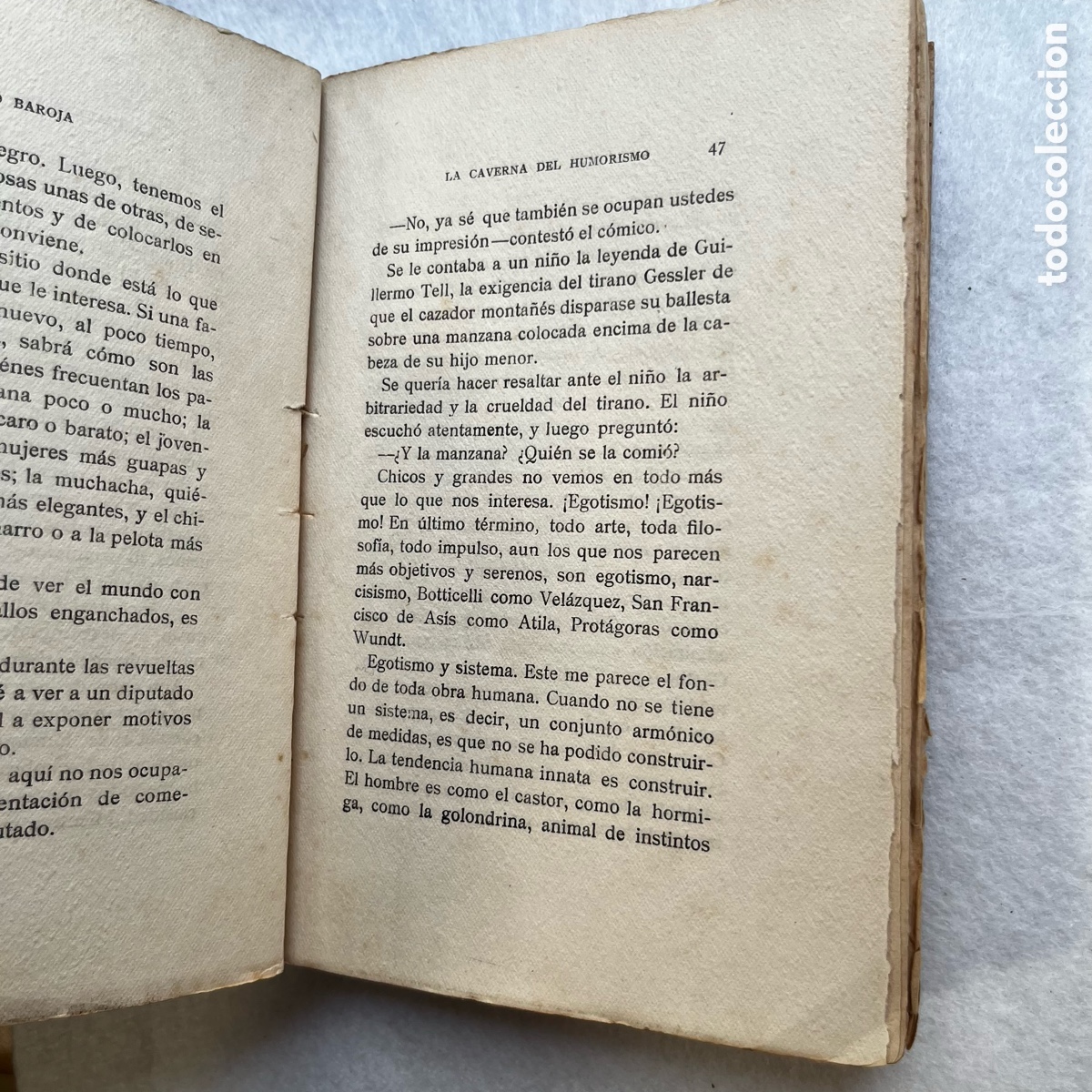 Libros antiguos: PIO BAROJA / LA CAVERNA DEL HUMORISMO - Foto 4