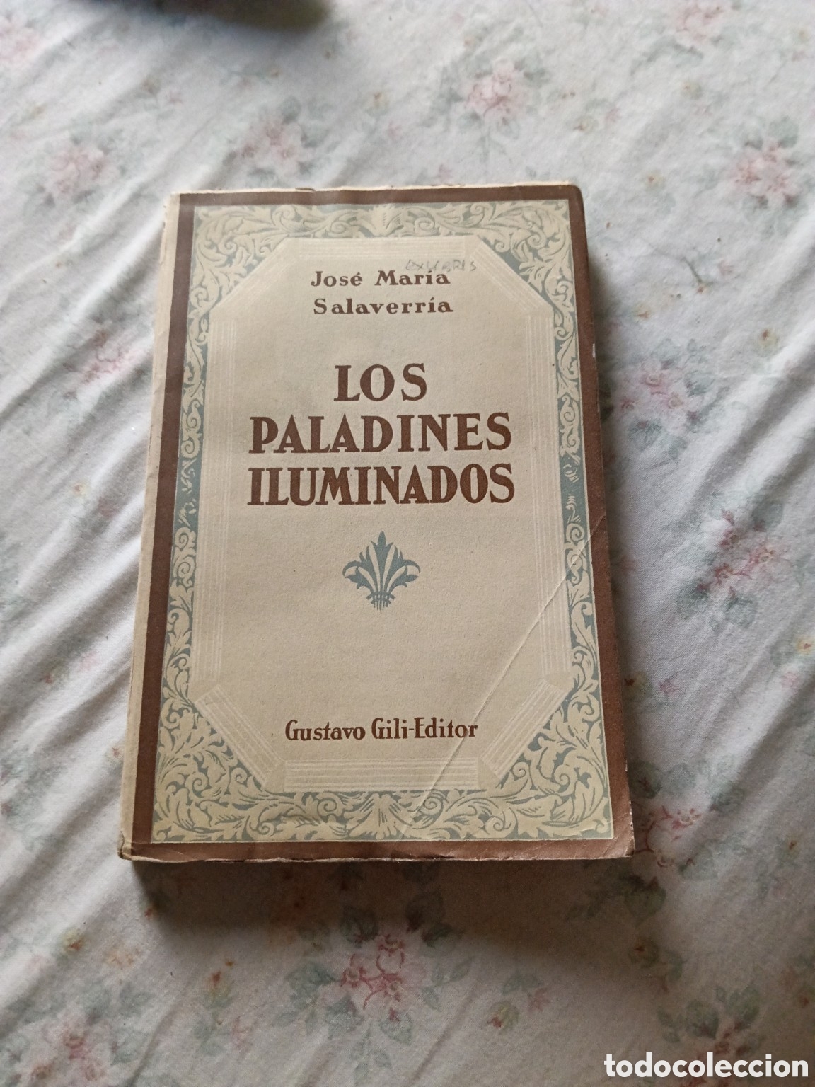 Libros antiguos: Los paladines iluminados &ndash; Jos&eacute; Mar&iacute;a Salaverr&iacute;a &ndash; Primera edici&oacute;n 1926