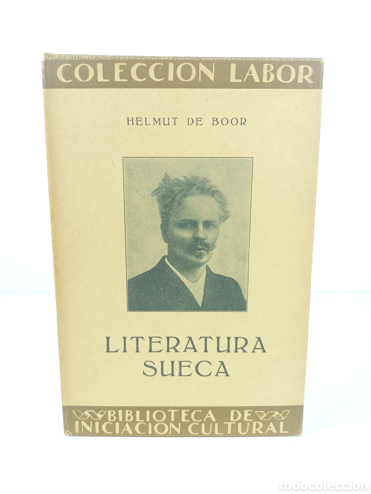 Libros antiguos: Literatura Sueca. Helmut de Boor. Labor, colecci&oacute;n Labor, primera edici&oacute;n, 1931. Ilustrado.