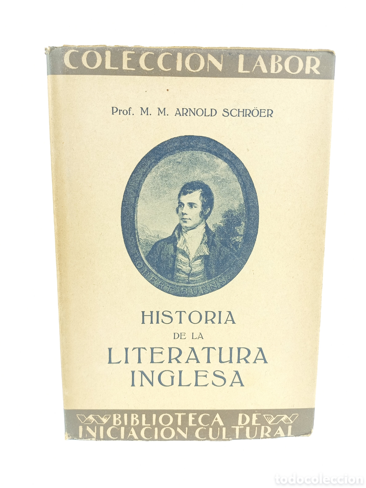 Libros antiguos: Historia de la Literatura Inglesa. Arnold Schroer. Labor, colecci&oacute;n Labor, 1925. Ilustrado.