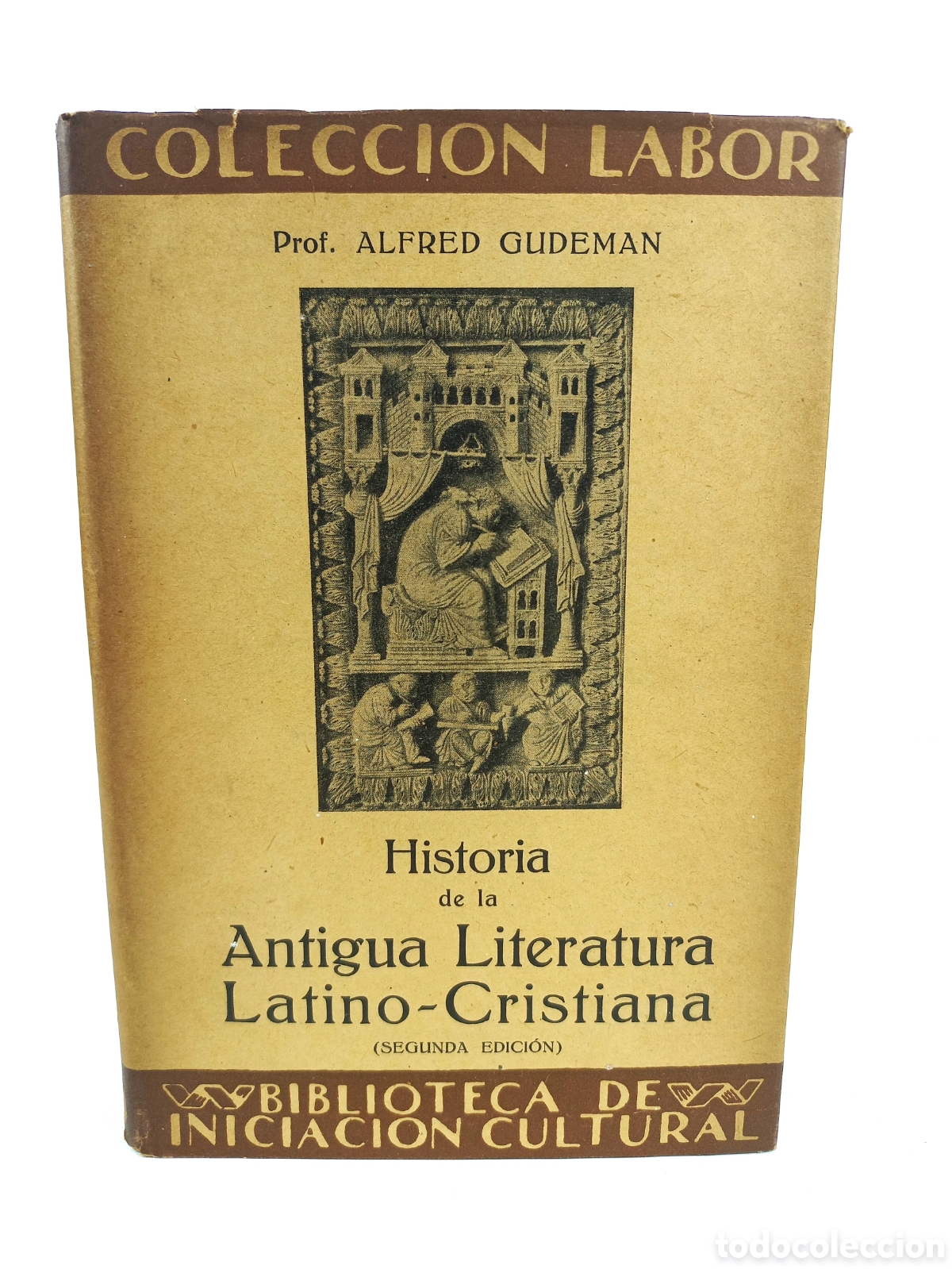 Libros antiguos: Historia de la Antigua Literatura Latino-Cristiana. Alfred Gudeman. Labor, 1940. Ilustrado.
