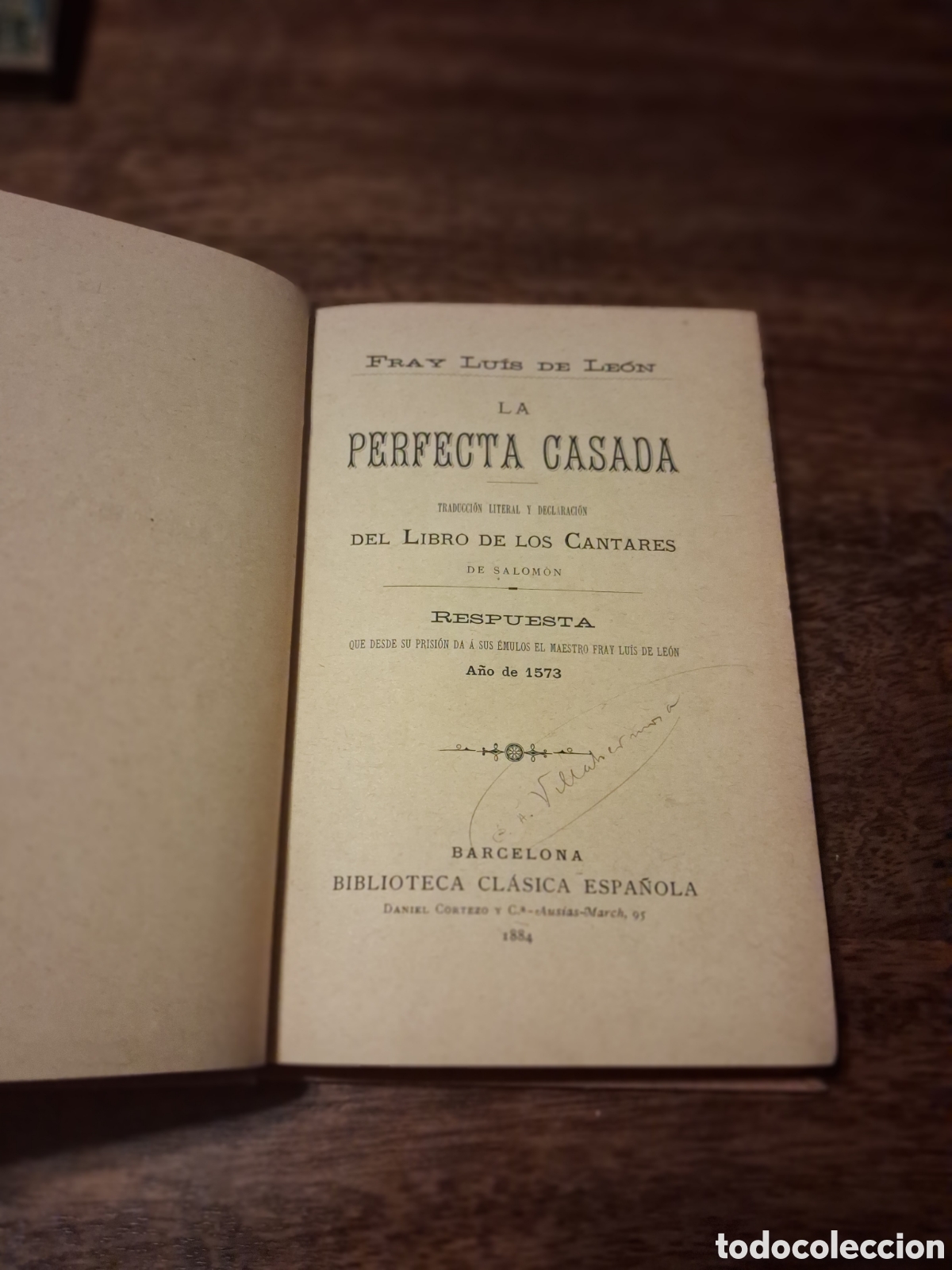 Libros antiguos: La perfecta casada, Fray Luis de Le&oacute;n - Foto 3