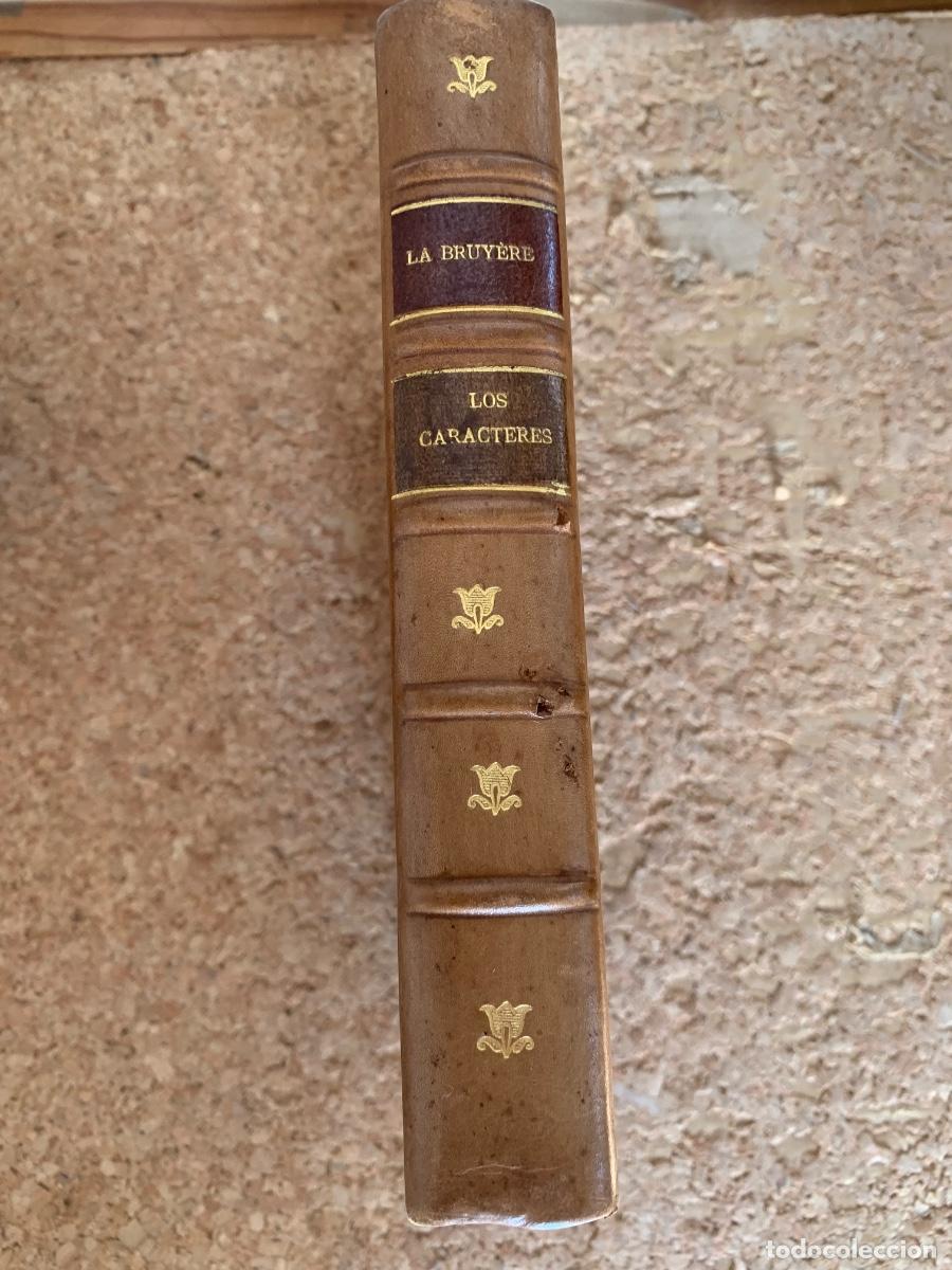 Libros antiguos: Los Caracteres. Autor La Bruy&egrave;re. (Bols 51)