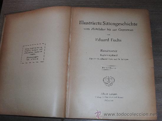 Libros antiguos: EDUARD FUCHS - - Foto 2