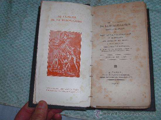 Libros antiguos: DE LUTILITE DE LA FLAGELLATION - - Foto 1