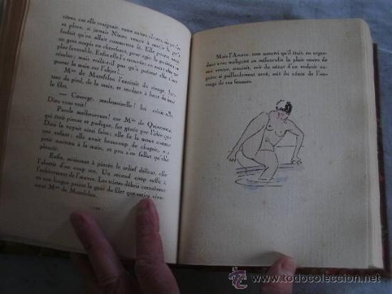 Libros antiguos: LA LECON DAMOUR DANS UN PARC - Foto 3