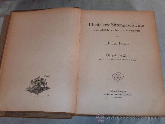 Libros antiguos: EDUARD FUCHS - - Foto 2
