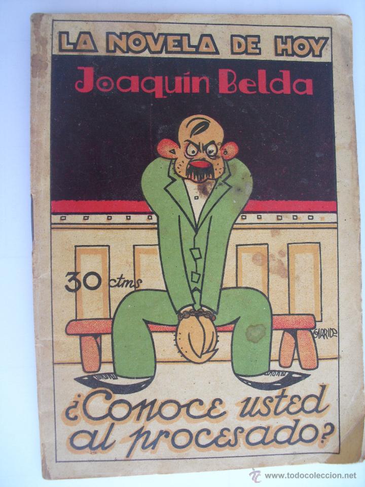 Libros antiguos: &iquest;Conoce usted al procesado?. Belda, Joaquin - Foto 1